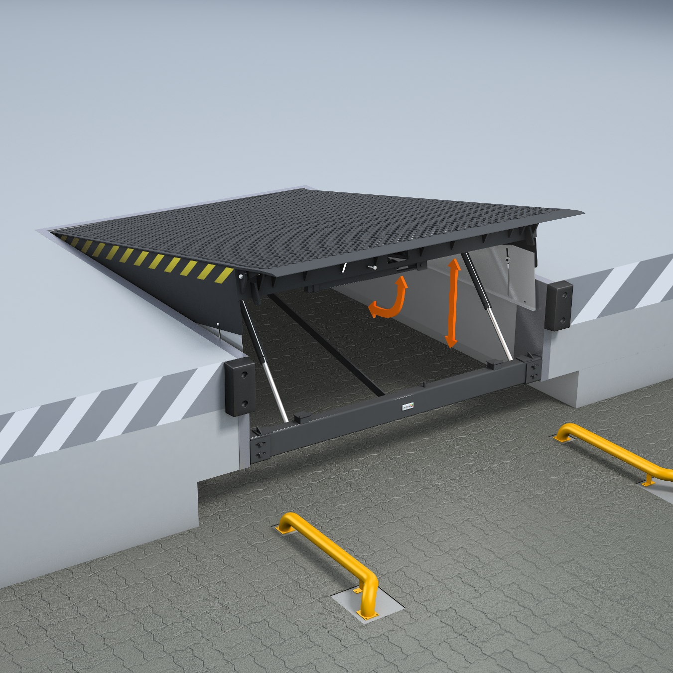 Уравнительные электрогидравлические платформы