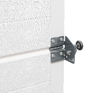 Петли и регулируемые кронштейны из оцинкованной стали.